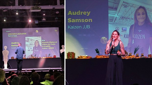 Le centre d’arts martiaux Kaizen reçoit une distinction au Gala Aurora