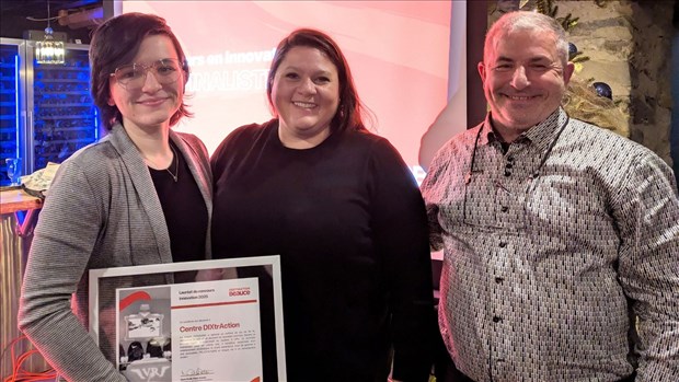 Un prix en innovation pour le Centre DiXtrAction