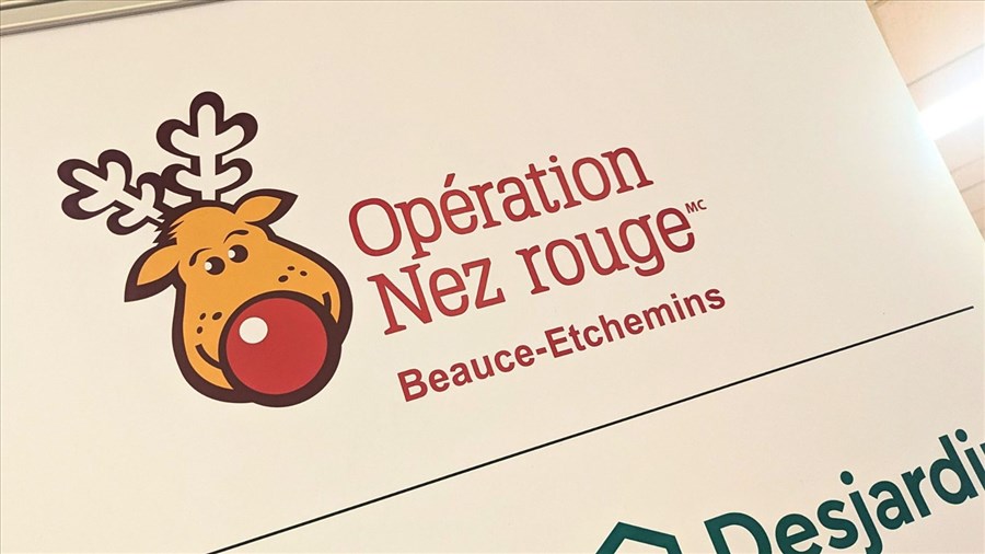 C’est un départ pour la 40e édition d’Opération Nez rouge Beauce-Etchemins