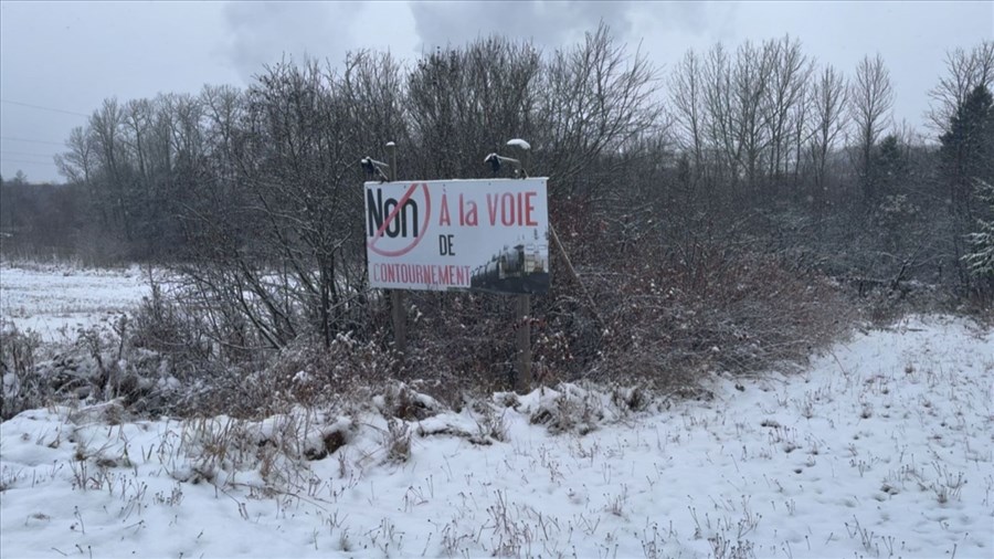 Voie de contournement à Lac-Mégantic: inquiétudes autour de la gestion de l'eau