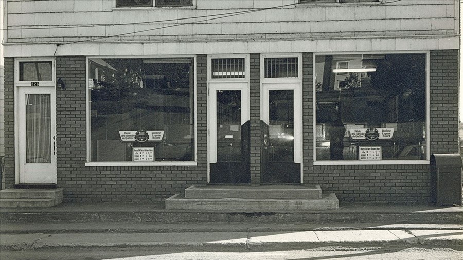 L'ancienne Régie des alcools sur la deuxième avenue