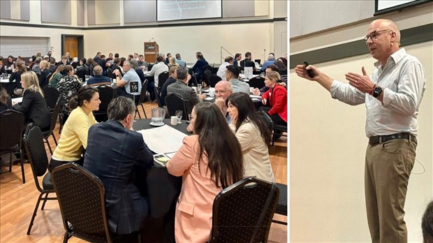  Plus de 100 personnes venues entendre l’entrepreneur Marc Dutil