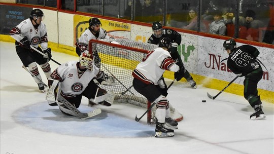 Une grosse fin de semaine de sept parties dans la LRH