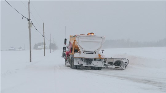 Jusqu’à 15 cm de neige attendus en Beauce d’ici demain