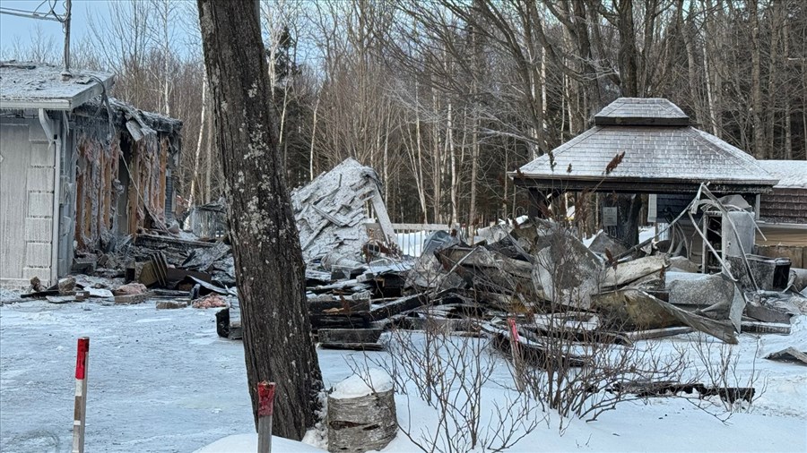 Saint-Georges: un incendie détruit une maison et un garage 