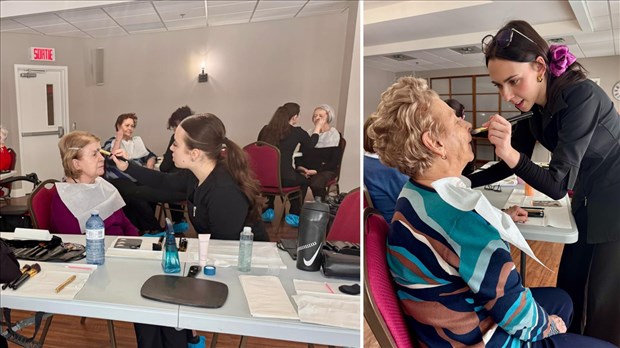 Une pause beauté intergénérationnelle au Manoir du Quartier