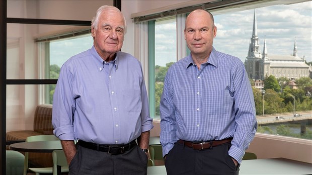 Marc et Marcel Dutil à l’honneur lors du 30e Souper de prestige du CEB 