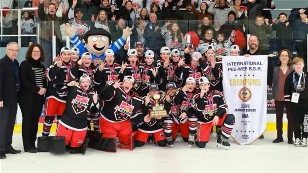 Une équipe du Canam Beauce-Appalaches championne au Tournoi Pee-wee international