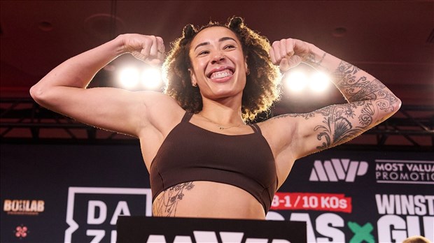 Tammara Thibeault expéditive pour sa deuxième victoire chez les professionnelles