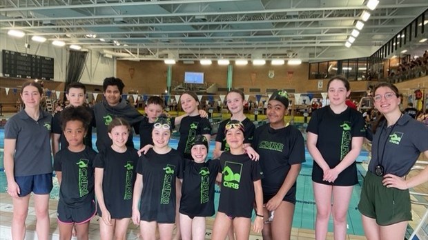 Le club de natation régional de Beauce récolte les honneurs à Sainte-Foy