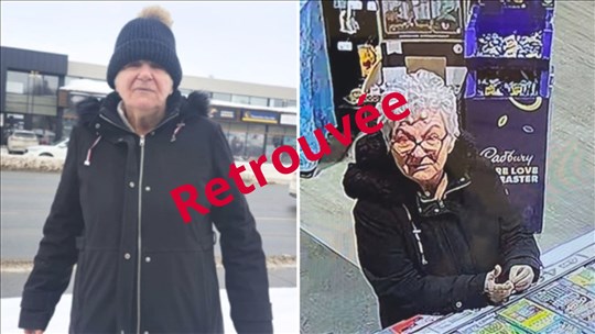 Martine Dupuis a été retrouvée saine et sauve