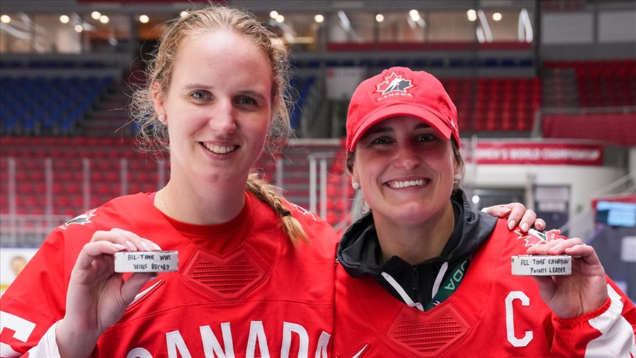 Marie-Philip Poulin écrit une nouvelle page d’histoire avec l’équipe canadienne