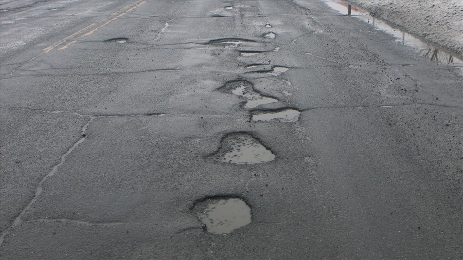 Trois routes de la Beauce parmi les pires de Chaudière-Appalaches