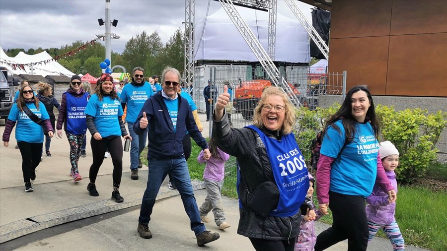 L'objectif de collecte dépassé à la Marche pour l’Alzheimer