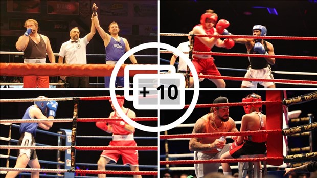 Une foule record au Super Gala de boxe