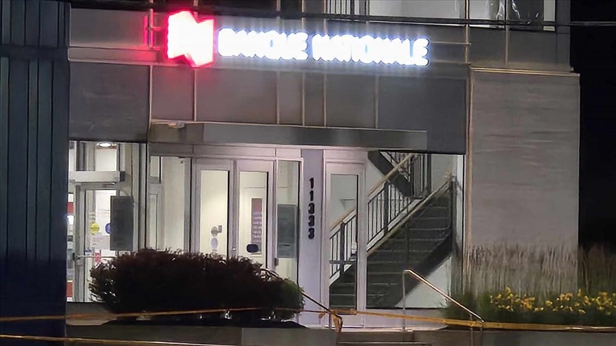 Colis suspect à la Banque Nationale de Saint-Georges