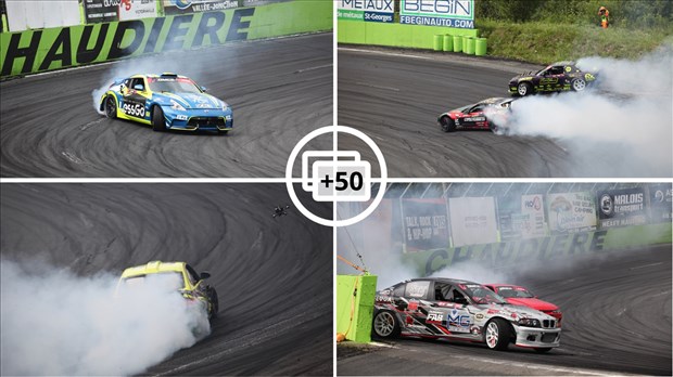 Le championnat de drift attire les foules à Vallée-Jonction