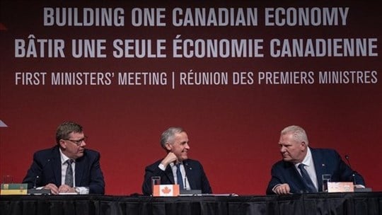 Le commerce au cœur des préoccupations des premiers ministres du Canada