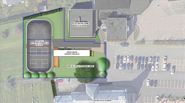 Bientôt une surface multisports à Saint-Elzéar-de-Beauce