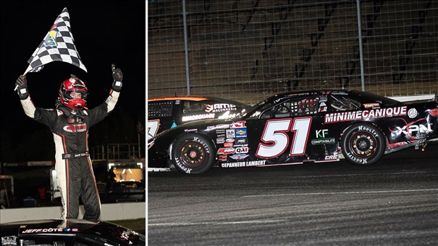 Une autre victoire du pilote Jeff Côté