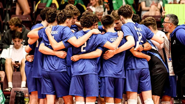 L’équipe masculine de volleyball se battra pour le bronze