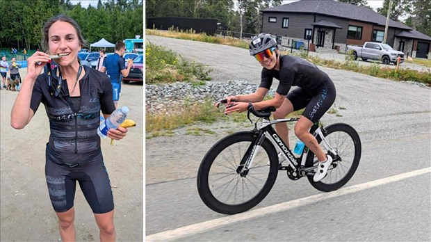Isadora Quirion termine 2e au Triathlon de Val-d’Or
