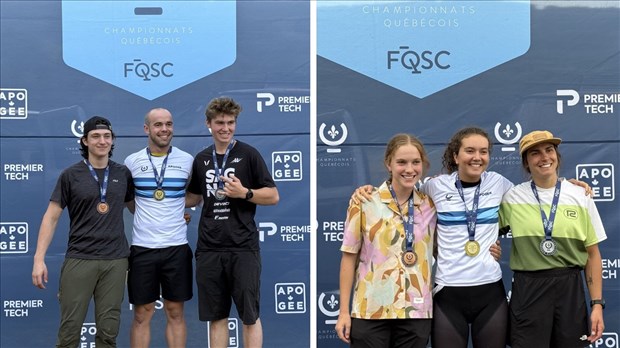Deux athlètes de la Beauce médaillés aux Championnats québécois d’enduro