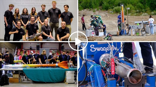 Un moteur digne de la NASA, conçu par des étudiants québécois