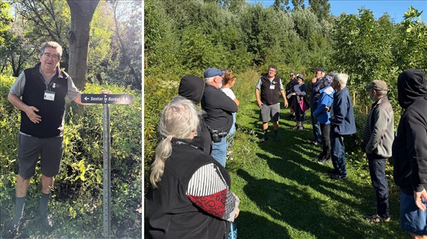 Un tout nouveau sentier pédestre au Domaine Taschereau
