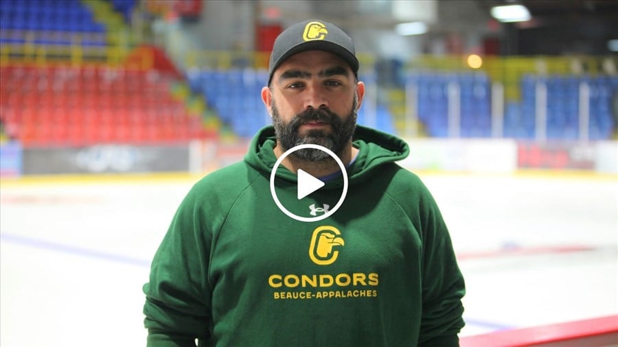 Toby Lafrance entame sa première saison à la barre des Condors hockey