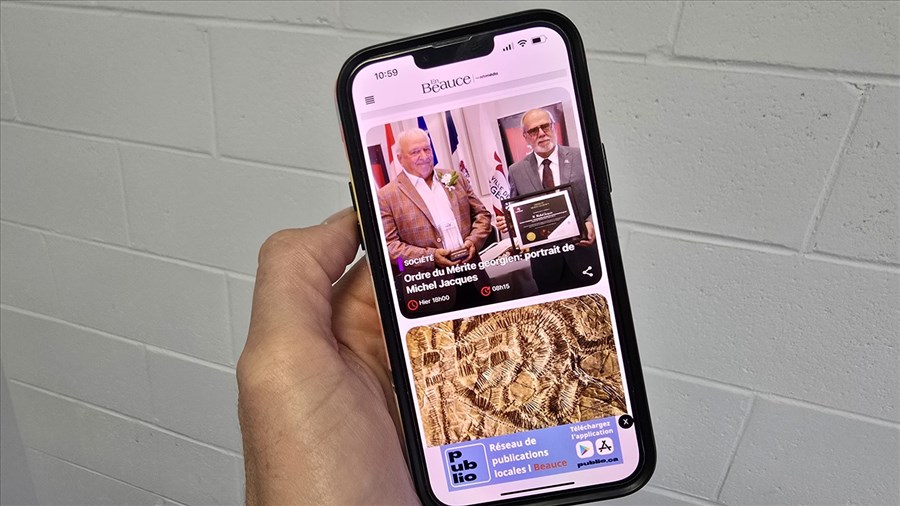 Après une panne, l’application mobile iPhone et iPad d’EnBeauce.com est de retour
