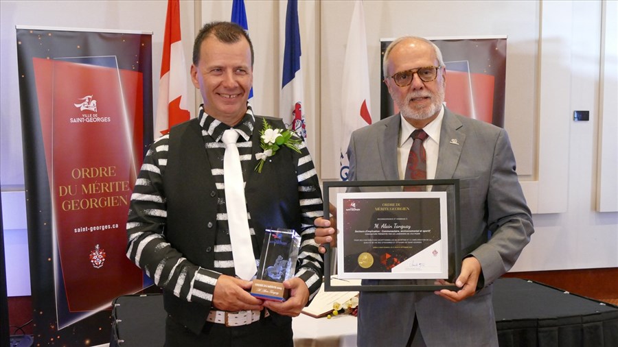 Ordre du Mérite georgien: portrait d'Alain Tanguay