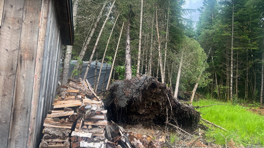 Tornade confirmée à Saint-Évariste-de-Forsyth en juin dernier