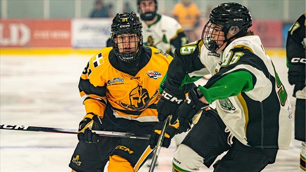 Les Chevaliers de Lévis décrochent une victoire pour leur première à domicile