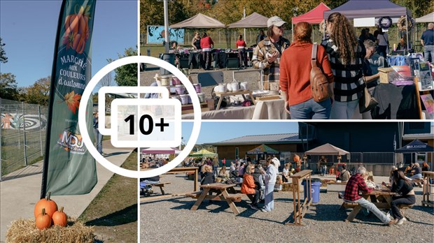 Le premier Marché aux couleurs d'automne a été un franc succès