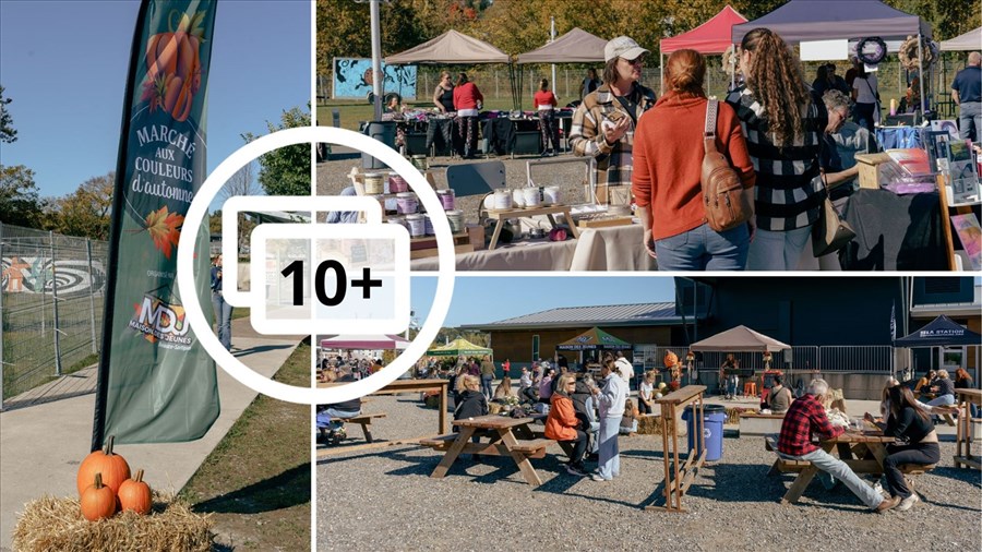 Le premier Marché aux couleurs d'automne a été un franc succès