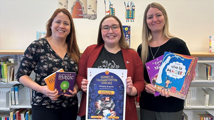 De la magie pour célébrer la Journée de l’alphabétisation familiale