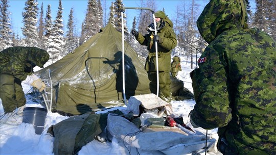 Exercice militaire à Beauceville en fin de semaine