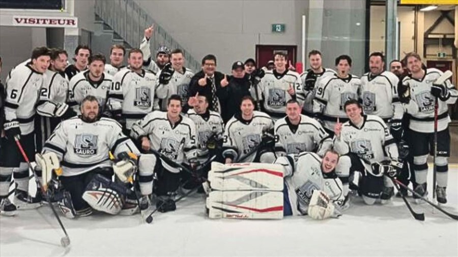 Le Sauro de Lac-Mégantic est champion de la saison régulière