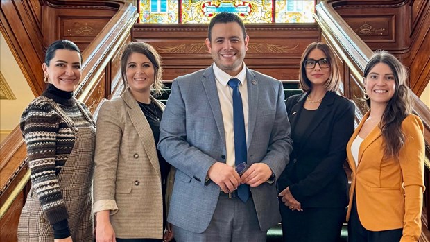Samuel Poulin souligne les 95 ans de la Chambre de commerce de Saint-Georges