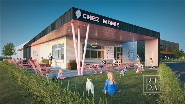 La « Crèmerie Chez Mamie » s'installe à Saint-Georges