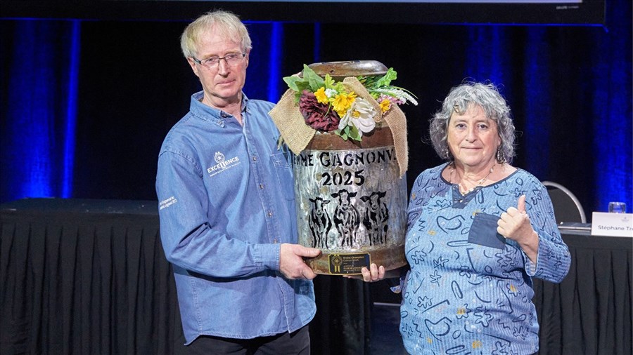 Qualité du lait: la Ferme Gagnonval à nouveau grande championne
