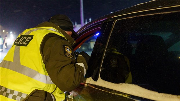 La première semaine de février a été animée pour les policiers de la Beauce