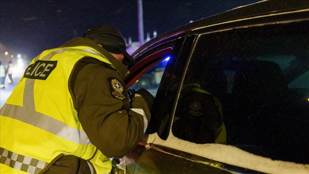 La première semaine de février a été animée pour les policiers de la Beauce