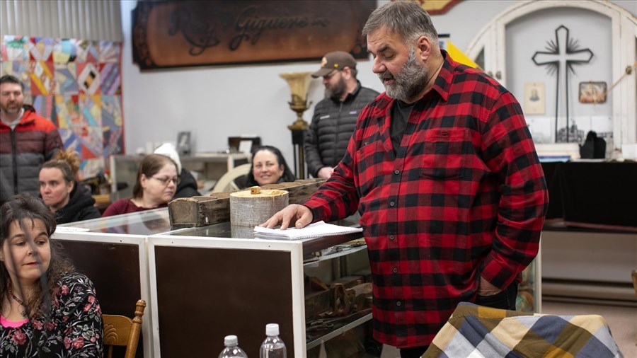 Conférence de Jean-Rock Morin sur l’histoire de l’acériculture