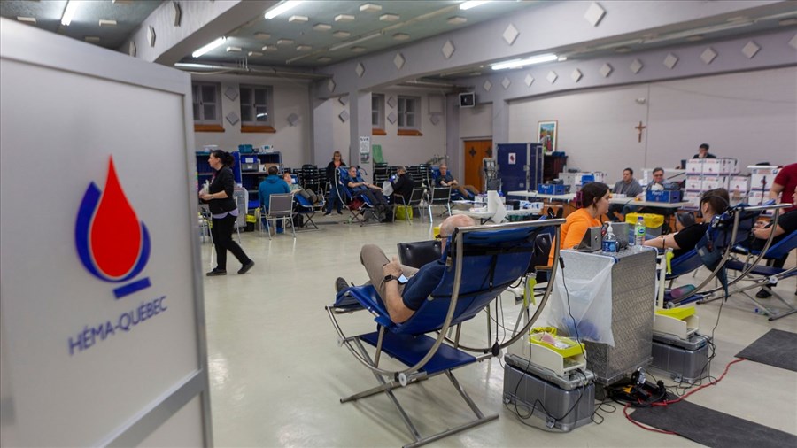 Cinq collectes de sang à venir dans la région