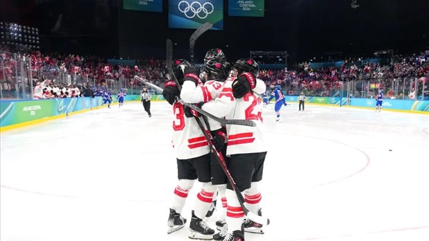 Le Canada s'incline en prolongation contre les États-Unis