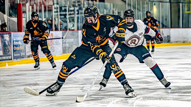 Le Beauceron Jacob Boucher donne la victoire aux Chevaliers
