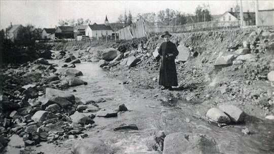 Le ruisseau Jérôme dans l'ouest