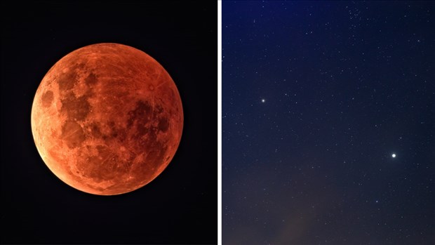 Planètes et éclipse lunaire: le ciel s’anime au-dessus de la Beauce